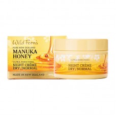 Wild Ferns 帕氏 麦卢卡蜂蜜干性晚霜 100毫升【干皮/中性皮适用】